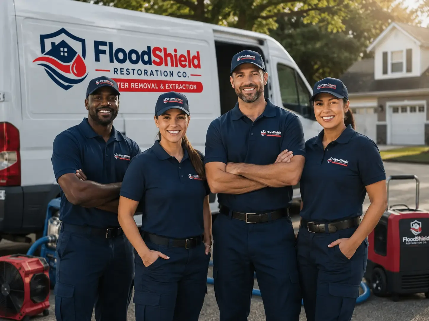 Flood Damage Restoration company in Russell, IL